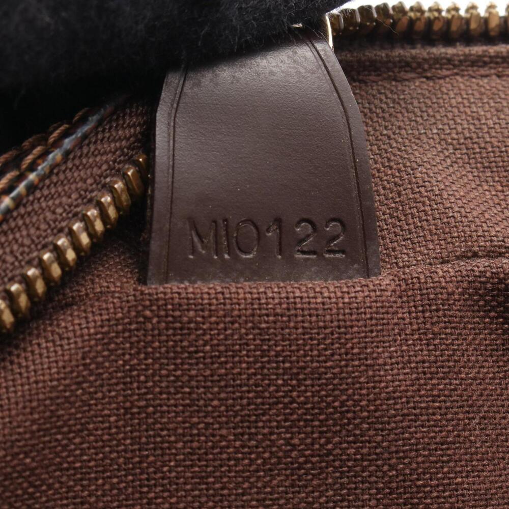 LOUIS VUITTON Authentic Brown Damier Leather Shoulder Bag - Picture 5 of 8